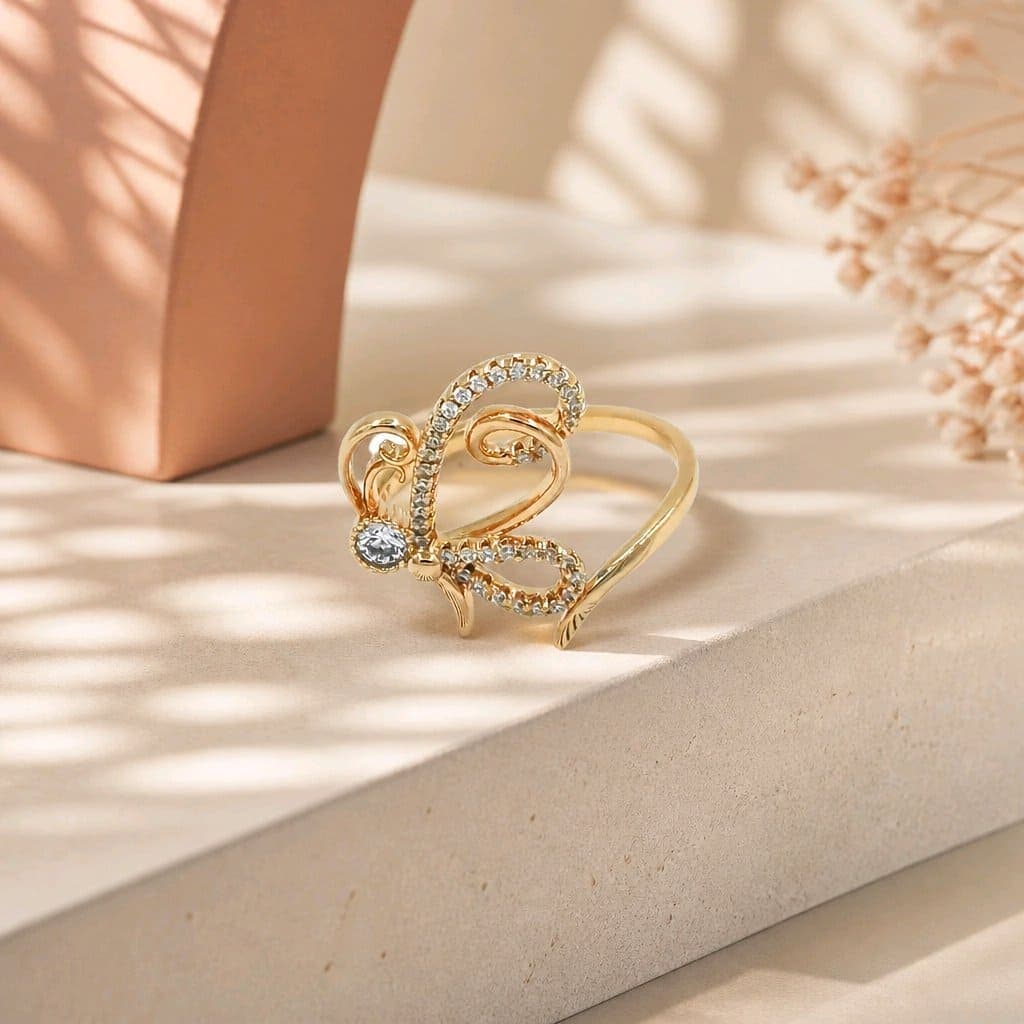 Anillo mariposa